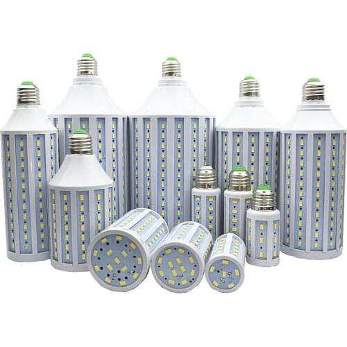 Lampada 30W 40W 50W 60W 80W 100W LED Lamp 5730 SMD E27 E40 E26 B22 110V 220V Corn Bulb Pendant Lighting Chandelier Ceiling Light