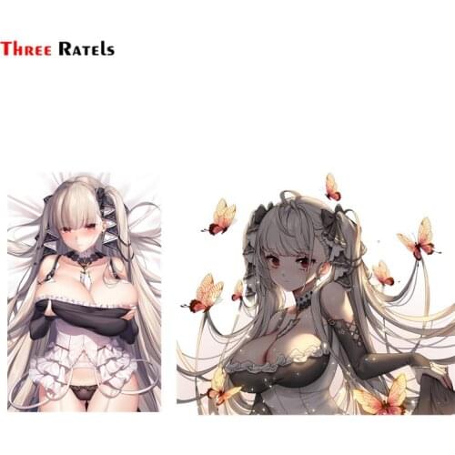 Three Ratels FC628 Formidable Azur Lane Anime Girl Car Body Sticker Skateboard Decal