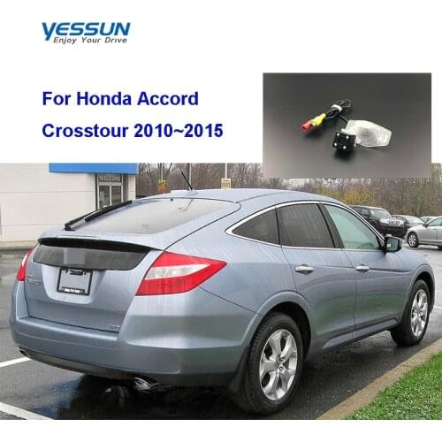 Yessun Car Rear View Camera For honda accord 8 For Honda Accord Crosstour 2010~2015 CCD night view reverse camera