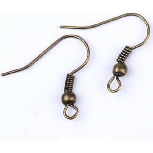100pcs/lot 316 Stainless Steel Earring Hook Ear Wire Hook Findings DIY Jewelry Making Earring Accessories 2021