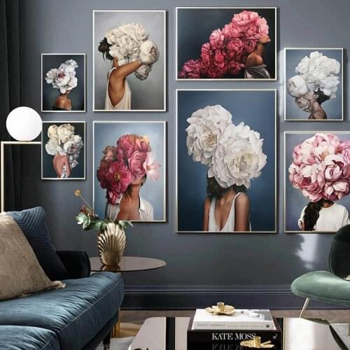 5D DIY Flowers Woman Sexy Diamond Painting Cross Stitch Kit Full Square Diamond Embroidery Mosaic Picture Of Rhinestones Gift