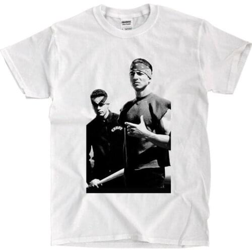 Blood In Blood Out White Shirt Ships Fast High Quality Fashion Clothing Mens New Street Wear Printed Cool Fit Offensive Shirts