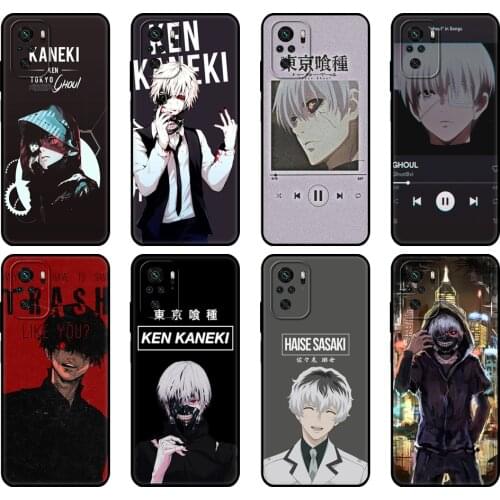 Black tpu Case For Xiaomi Redmi 9T Case Redmi Note 9T Note 10 Pro Case japanese anime tokyo ghoul japan