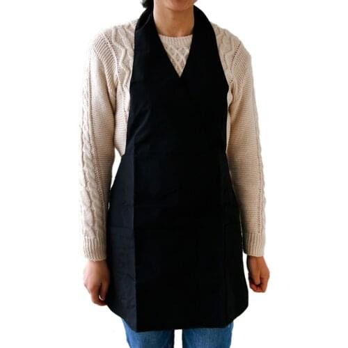 Black Salon Haircut Apron Hairdressing Cloth Cape for Barbers Hairstylist