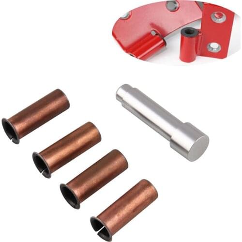 JEAZEA Steel Auto Car Door Hinge Pin Liners Bushings Tool Kit For Jeep CJ Wrangler YJ TJ Car Accessories