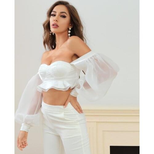 2020 New Fashion Women Sexy Crop Tops Solid Summer Camis Women Sexy Tank Tops Off Shoulder White Crop Tops blusas