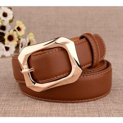 Needle new new female waist cummerbunds PU belt for women leisure Korean wild factory direct wholesale