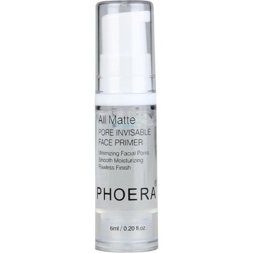 PHEORA Facial Makeup Prime Mist 6ml Minimizing Pores Smooth Moisturizing Matte Face Foundation Primer