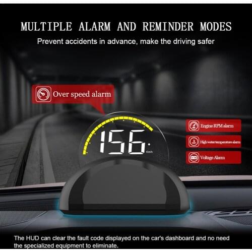 HUD Head Up Display Car Speed Projector OBD Car Mount Speed Projector Universal For Car Auto Pick-Up Bus Truck Motorcycle