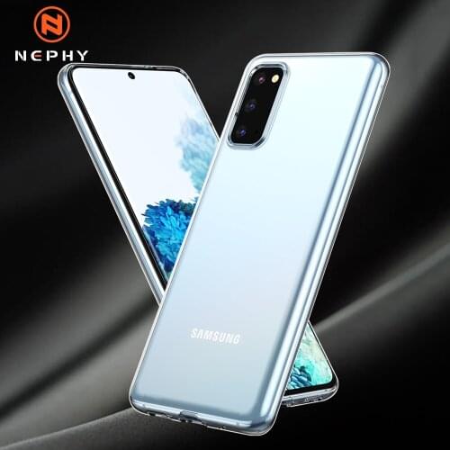Shockproof Silicone Clear Case For Samsung Galaxy A10 A20 A30 A40 A50 A70 A41 A51 A71 A20E A7 Soft Shell Hood Mobile Phone Cover