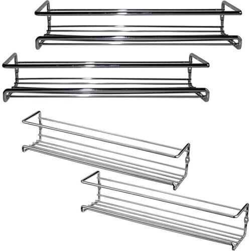 Spice Racks Organiser Hanging Stainless Steel Spice Racks Wall Mounted - Kitchen&Pantry Shelf for Spices and Condiments