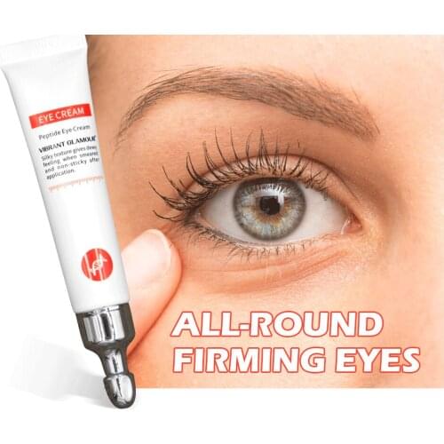 Professional Eye Cream Peptide Collagen Serum Anti-Wrinkle Anti-Age Remover Dark Circles Eye Care Against Puffiness and Bags 1pc