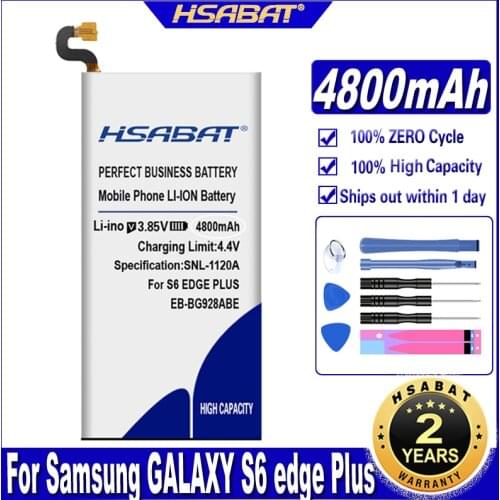 HSABAT 4500mAh EB-BG928ABE Battery for Samsung GALAXY S6 edge Plus G9280 G928F G928A G928P G928T G928V G928S G9287 G9287C Edge