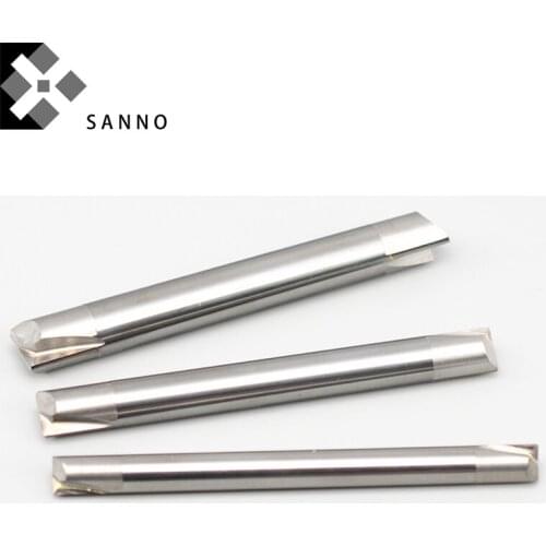 CBN welding milling cutter D3 - D12mm single / double head mold mills tool cnc milling tools