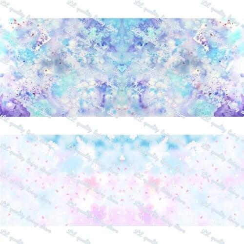 Colored gradien printed grosgrain ribbon 38-75mm Gift Bow Craft Wedding Party Supplies Silk Sewing Accessories Fabric 50 yards