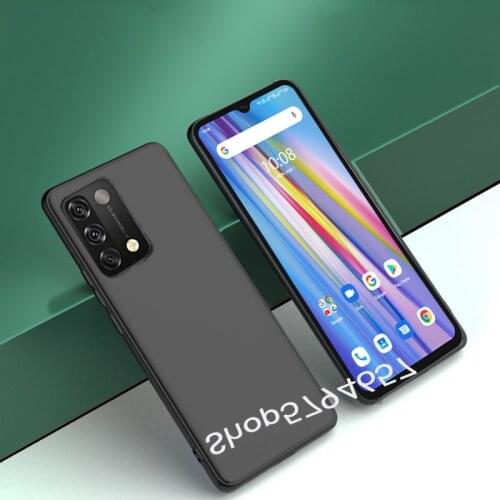 For UMIDIGI A11 Case Soft Ultra-thin TPU Matte Phone Shell Black