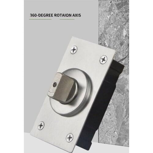 Door Pivot 360 Degree Rotation Mute hidden Hinges No elasticitey heavy duty furniture wood Install Up and Down Load-bearing 40KG