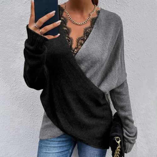 Gefevoqe Women's Knitted T-shirts