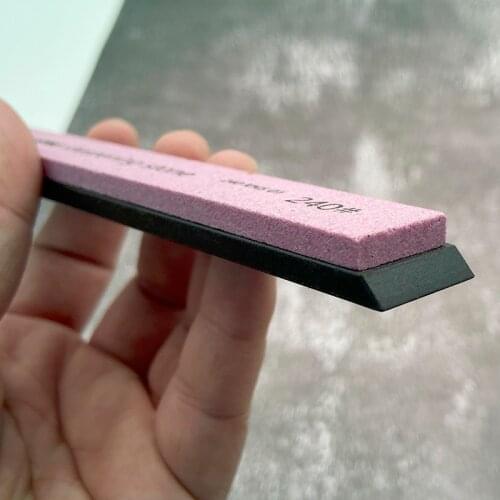 White alundum 6pcs 120 240 400 600 1000 1500# knife sharpener Grindstone Whetstone Single sharpening stone Honing System