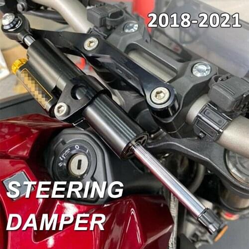 2021 Motorcycle For Honda CB650R CB 650 R 2018 2019 2020 2021 Motorcycle Steering Stabilizer Damper Mounting Bracket Kit