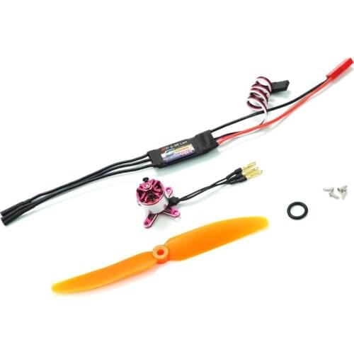 AEORC AFM1306 2S Mini Power System Combo Set MF1306 2700KV Brushless Motor With 10A ESC 5030 Propeller 2.5g Servo