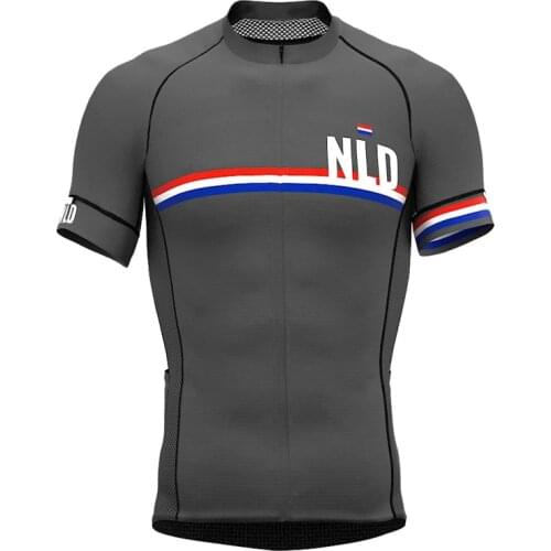 Netherland Team Summer Cycling Jersey Tops Short Sleeve Ropa Ciclismo Road Bike Jersey MTB Bicycle clothes cycling tops 3 colors