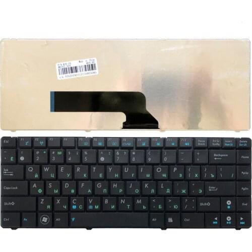 NEW Russian Keyboard FOR ASUS K40 K40AC K401 K40IE K40IN K40AB K40AN K40A x8ain X8AC X8AE K40E X8IC X8E Black RU laptop Keyboard