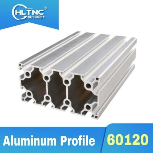 Industrial Aluminum Alloy Profiles European Standard 60120L Aluminum Square Tube Heavy-Duty Assembly Line Automatic Bracket
