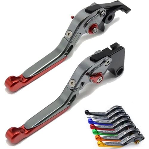 Motorcycle CNC Adjustable Motorcycle Brake Clutch Levers For Yamaha FZ1 FZ6 FAZER FZ6R FZ8 XJ6 DIVERSION MT-07/FZ-7 MT-09/SR/FZ9