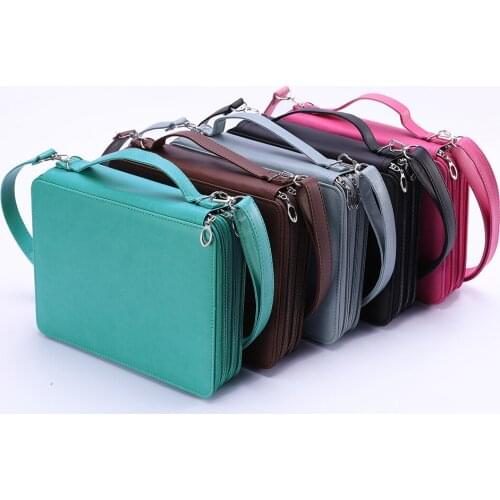 130 Holes School Pencil Box for Girls Boys Cartridge Bag Large Crayon Pencilcase Stationery Big Shoulder Pen Case Supplies Kit