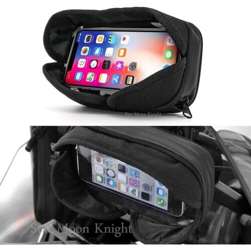 Universal Motorcycle waterproof Navigation bracket media bag For BMW For Kawasaki For Honda For SUZUKI For YAMAHA