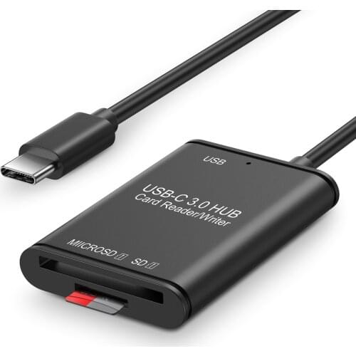 USB C Card Reader/Writer/OTG Adapter USB3.0 Card Reader Adapter Capacity for SD Card MacBook Camera Android Windows Linux Vista