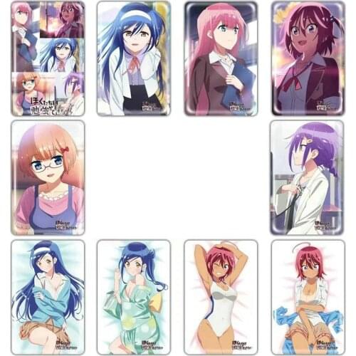 10pcs We Never Learn Card Sticker Smooth Surface DIY Decoration Bus ID Anime Stickers