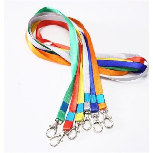 10pcs/pack Card Set Bag Lanyard Sling Pencil Student Accessories Plastic Side Special Exhibition Work Permit