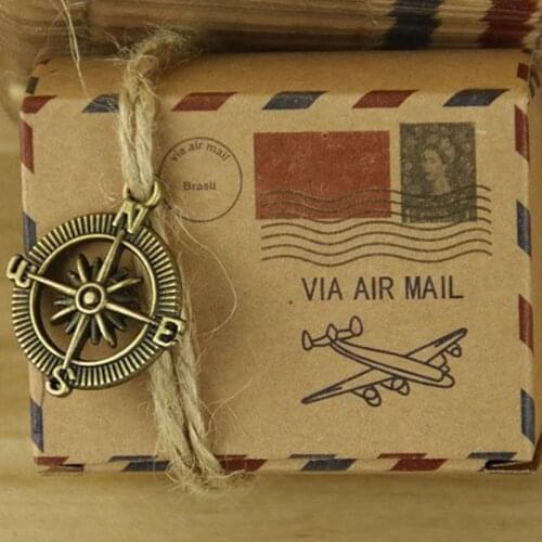 6*4.5*3.5 cm VIA AIR mail box item craft paper party candy boxes for bridal shower 200pcs Party Wedding Decoration Candy Box