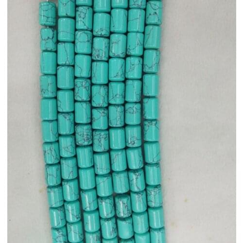 2017 Fashion good quality stone Cylinder Beads 10x14mm for necklace Bracelet charms Making Wholesale 50pcs/lot free