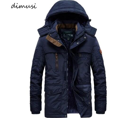 DIMUSI Men's Jackets Parkas