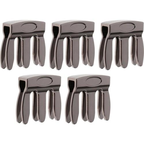 5/3x Metal Violin Mute Practice Violin Silencer for 1/2 3/4 4/4 1/4 1/8 Violin