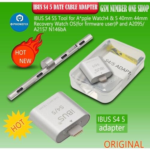 For iWatch iBUS S1 S2 S3 S4 S5 date cable adapter Restore Repair for Apple Watch Series 1&2&3 38mm 42mm for iWatch 4&5 40mm 44mm