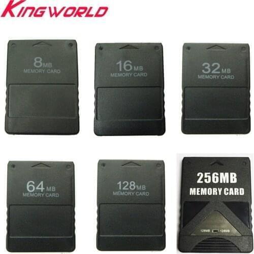 10pcs 8MB 16MB 32MB 64MB 128MB Memory Card for S-ony P-laystation 2 P-S2