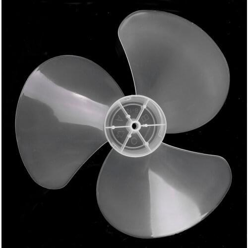 12 Inch 3 Leaves Fan Blades Household Plastic Fan Blade Three Leaves for Standing Pedestal Fan Table Fanner General Accessories