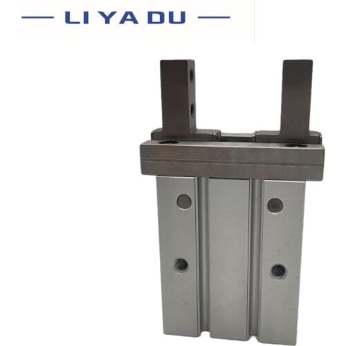 MHZ2-6D 10D 16D 20D 25D 32D 40D Aluminium Clamps Finger Cylinder 0 Double Acting Air Pneumatic parallel Gripper Clamps
