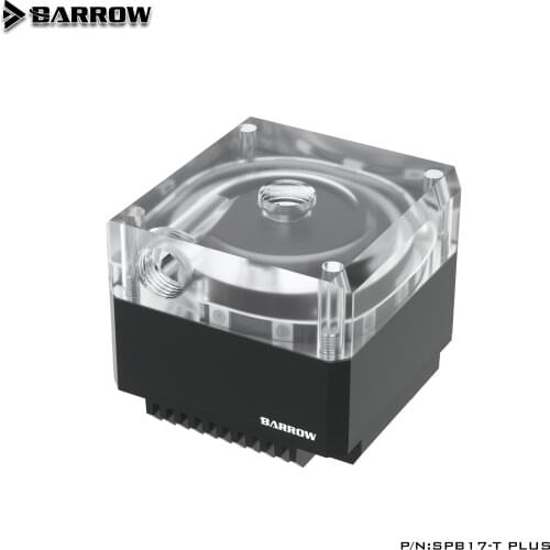 Barrow SPB17-T PLUS LRC2 RGB Water Cooling Pump for Water Distribution Board with Heatsink 17W 960L