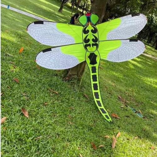 New large-scale creative and interesting three-dimensional dragonfly kite adult breeze easy-to-fly kite
