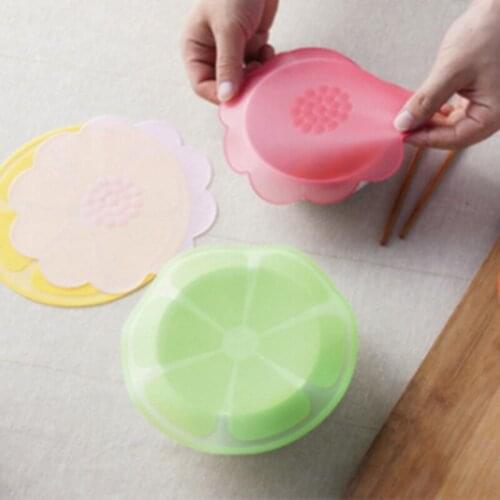 Food grade Keeping Food Fresh Wrap Reusable Silicone Food Wraps Refrigerator Fresh Bowl Seal