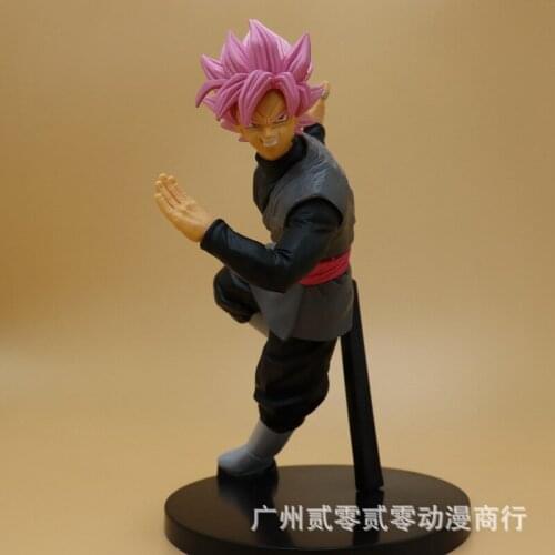 Seven Dragon Balls, super warriors super dark FES pink hair fighting, anime peripheral, models,gifts, collections, free shipping