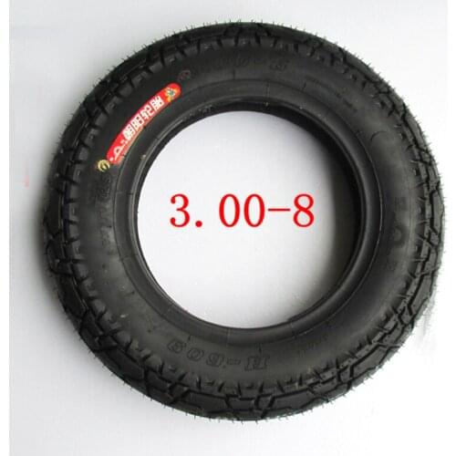 Tire 3.00-8 / 300-8 6PR + 3.00-8 inner tyre for Gas and Electric Scooters Warehouse Vehicles Mini Motorcycle free shipping