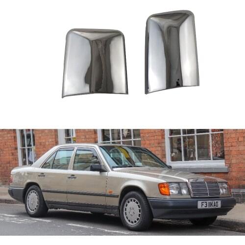 High-quality ABS Chrome door mirror covers For Mercedes-Benz W124 1984-1996 car accessorie door Rearview