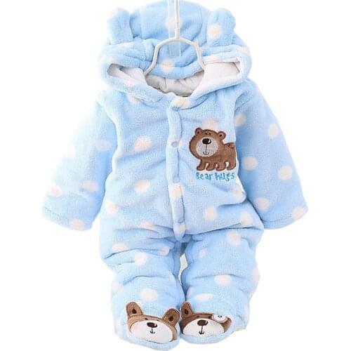 Winter clothes children clothing set cartoon soft cotton warm thick baby boys girls clothes suit newborn outfits