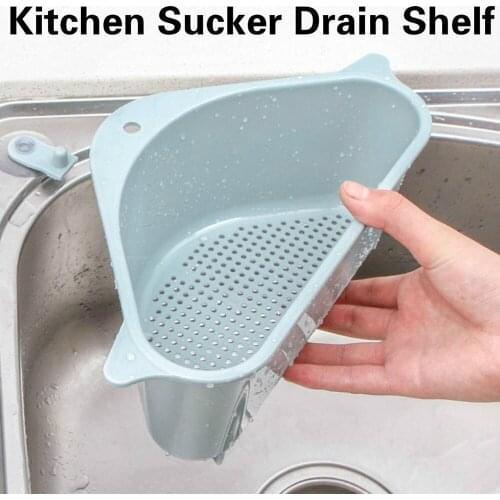 1Pcs Storage Holder Multifunctional Kitchen Sucker Drain Shelf Storage Rack